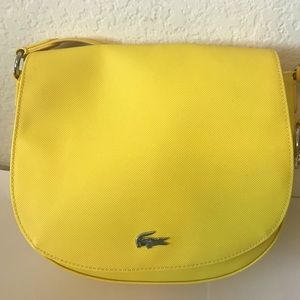 REDUCED! Lacoste Nylon Saddle Bag